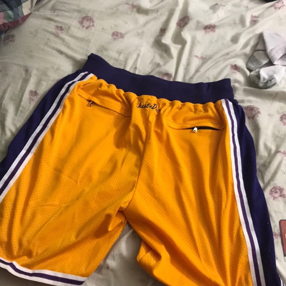 Los angels lakers just don shorts - Picture 2 of 2